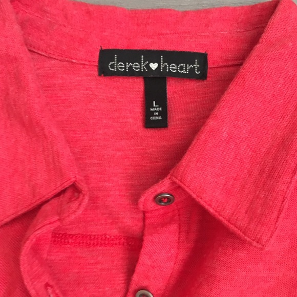 ⚡️HP⚡️Sleeveless Collared Button Down 🧡 - Picture 3 of 8